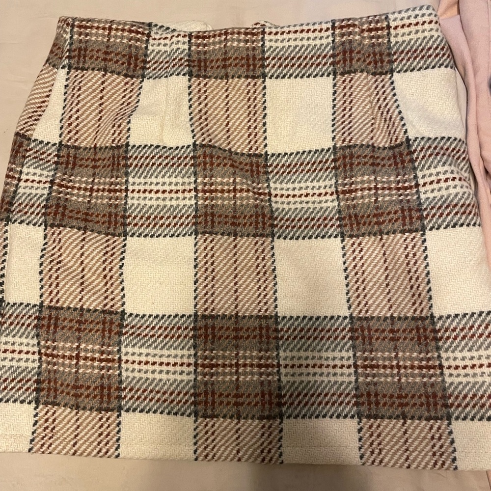 Plaid Skirt